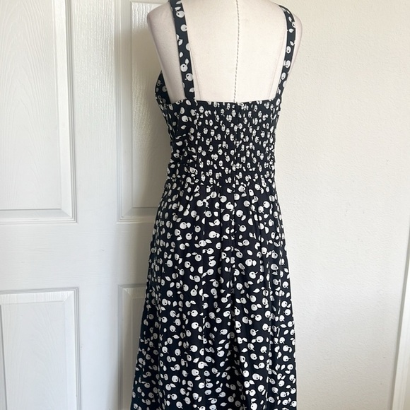 MAEVE Anthropologie Cecilia Pettersson Tie-Front Midi Dress - Picture 7 of 11